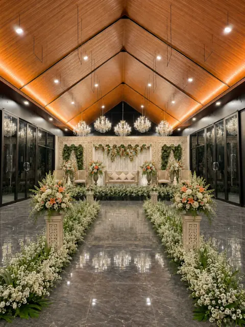Dekorasi wedding intimate